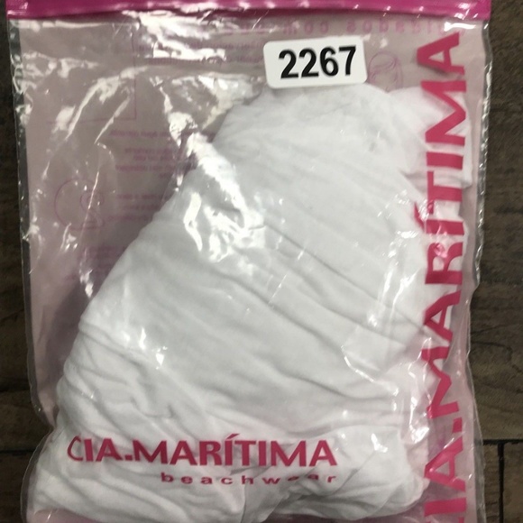 Cia Maritima Elastic CoverUp Beach Swim Wear Small - Picture 6 of 8